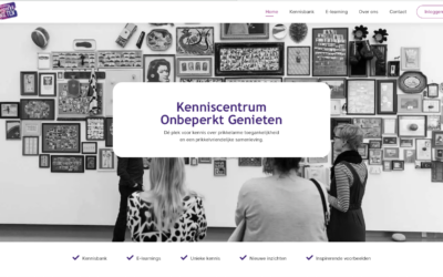 Kenniscentrum Onbeperkt Genieten